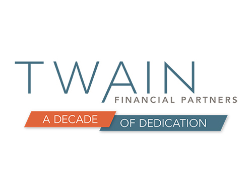 Twain Financial Partners: A decade of dedication logo